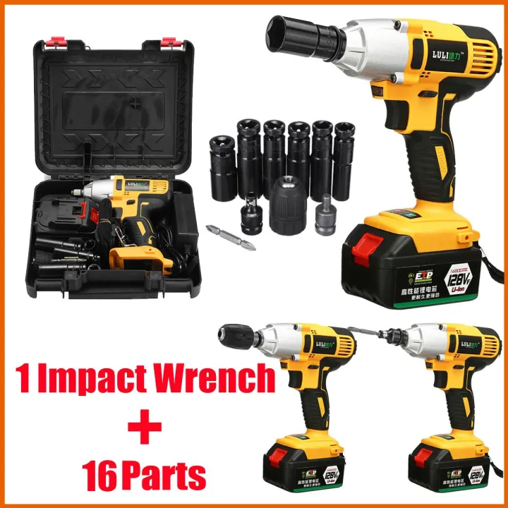 98VF%20Cordless%20Highquality%20Impact%20Wrench%20Drill%201/2''%20Drive%20LED%20Light%20+12800mAh%20Li-on%20Battery%20-%2098vf%2012800ma%20-%20Image%202