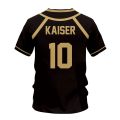 XP Blue Lock Jersey Tshirt Anime Tee Short Sleeve Tops Cosplay Bastard Munchen Fashion Casual Sports Shirt Oversize PX. 