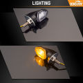 Universal Pairs Motorcycle Turn Signal Light LED Front LED Amber Indicators 12V Fit for HONDA VARIO150 Wave Alpha Winner Wave 125i RS150R BeAT. 