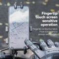 ROCKBROS Motorcycle Riding Gloves Full Finger Anti-slip Keep Warm Windproof Cycling Winter Men's Gloves. 