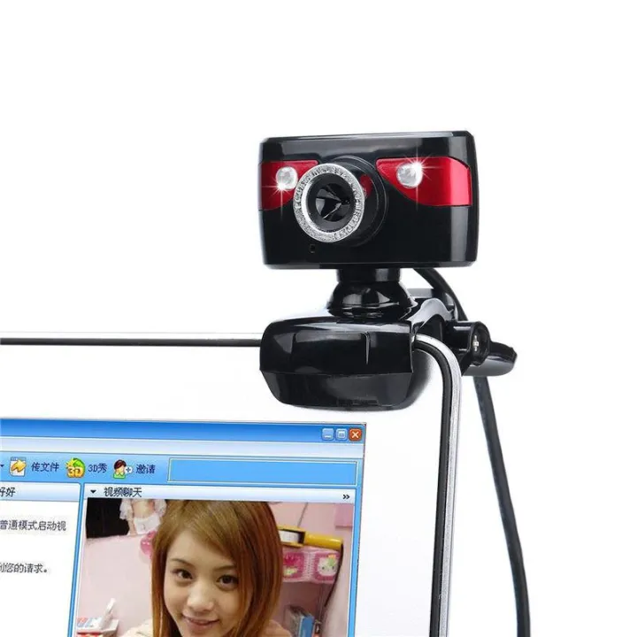 360 degree New rotating HD camera with sound-absorbing microphone for ...