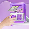 Kuromi Piggy Bank For Kids Tabung Duit Kanak ATM Cute Toys Girls Boys Gifts Save Money Cartoon Coin Banks Storage Box. 
