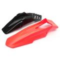 Universal Motorcycle Front Fender For Supermoto KTM WR CRF RMZ KLX 250 DRZ KX (Blue) - Red (red). 