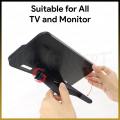 Adjustable Computer Monitor Desktop Screen Top Shelf TV Buddy Organizer Holder Home Office Storage Rack. 
