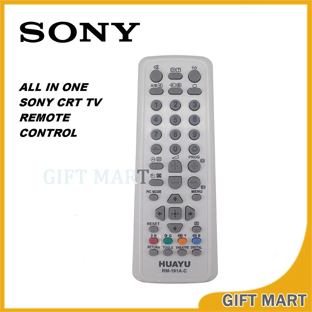 Multi CRT Tv Remote Controller Multi & Free Batteries | Daraz.lk