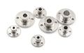 Flange Hex - Short / Long Copper Brass DC Motor Coupling Shaft Rod Mounting 2mm 3mm 4mm 5mm 6mm 8mm 10mm 12mm Coupler Robot Wheel Connector [1unit only]. 