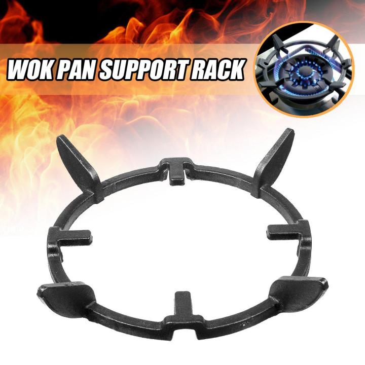 Universal Cast Iron Wok Pan Stand Support Tool For Gas Burners Hobs Cookers -