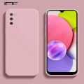 KHTD for Samsung Galaxy A03s / A02s Phone Case Liquid Silicone Ultra Thin Design Camera Protection Soft TPU Full Coverage Shockproof Back Cover Case. 
