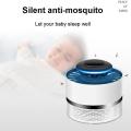 Universal New Serial Bus Photocatalyst Electric Night Anti Mosquito Killer Lamp Trap Mosquito Killer Fly Moth Bug Insect Trap Lamp 60㎡ Applicable Area - white. 