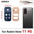 Rear Back Camera Glass Lens For Xiaomi Redmi Note 11 11E 11s 11T 11 Pro Plus 5G With Adhesive Sticker. 
