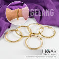 Gelang Tangan Perempuan Bangkok Emas Korea Korean Style Bracelet For Women Aesthetic Goldlian Jewellery | LIVAS Fashion. 
