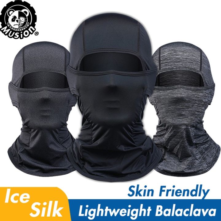 Musion Anti UV Outdoor Ice Silk Breathable Balaclava Headgear Mask ...