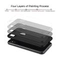 Bakeey 360° Full Body PC Protective Case With Tempered Glass Film for iPhone XR/XS/XS Max/X - iPhone XS - XS Black. 
