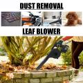 128VF 19800mAh New Electric Handheld Cordless Air Blower Vacuum Dust Cleaner Leaf House Cleaning Blowing And Suction -. 