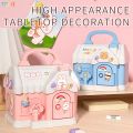 TEMI Cute Mushroom House Piggy Children Cartoon Coin Bank Student Gift Money Saving Box Key Kids Pretend Toys. 