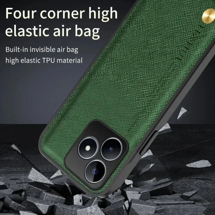 lthmy%20for%20Realme%20C61%20Phone%20Case%20Matte%20Full%20Protection%20Leather%20Case%20Soft%20Case%20Edge%20Back%20Cover%20-%20Image%205