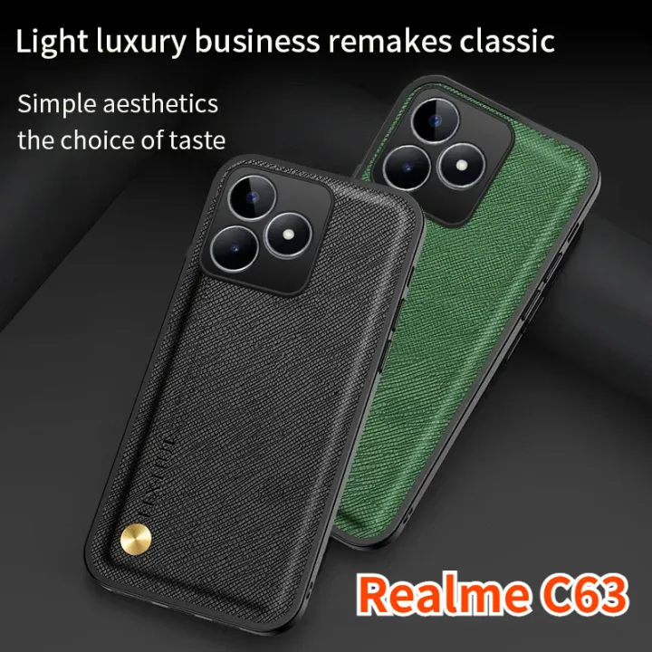 lthmy%20for%20Realme%20C61%20Phone%20Case%20Matte%20Full%20Protection%20Leather%20Case%20Soft%20Case%20Edge%20Back%20Cover%20-%20Image%202