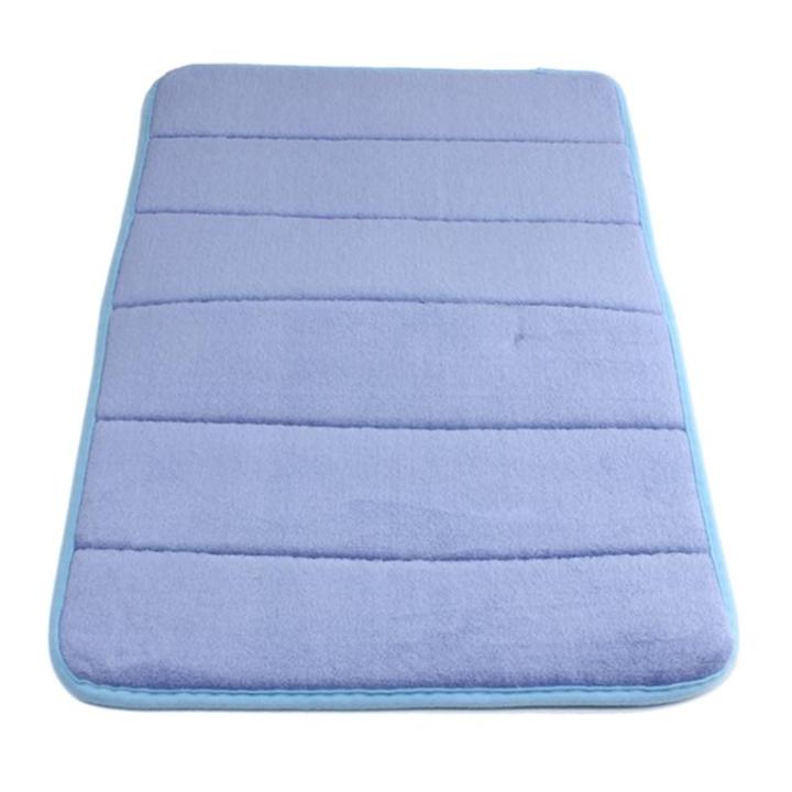 Memory%20Foam%20Highquality%20Rug%20Bath%20Mat%20Bathroom%20Bedroom%20Non-slip%20Mats%20Shower%20Carpet%2040cmx60cm%20NEW%EF%BC%8812%20Color%20for%20Choice%EF%BC%89%20-%20navy%20blue%20-%20Image%204
