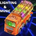 Mainan MINI Bomba Lori Construction Dengan Lagu & Lampu Fire Truck, Cement Mixer, Tanker Toys Truck With Music&Light. 