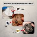 ADJUSTIBLE FLEA COLLAR LICE MITES COLAR PREVENTION AGAINST BOLEH LARAS. 