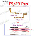 【FOOT SOFA】For OPPO F9 Pro Power on / off Switch Button Side Volume Up Down Buttons Flex Cable Replacement. 
