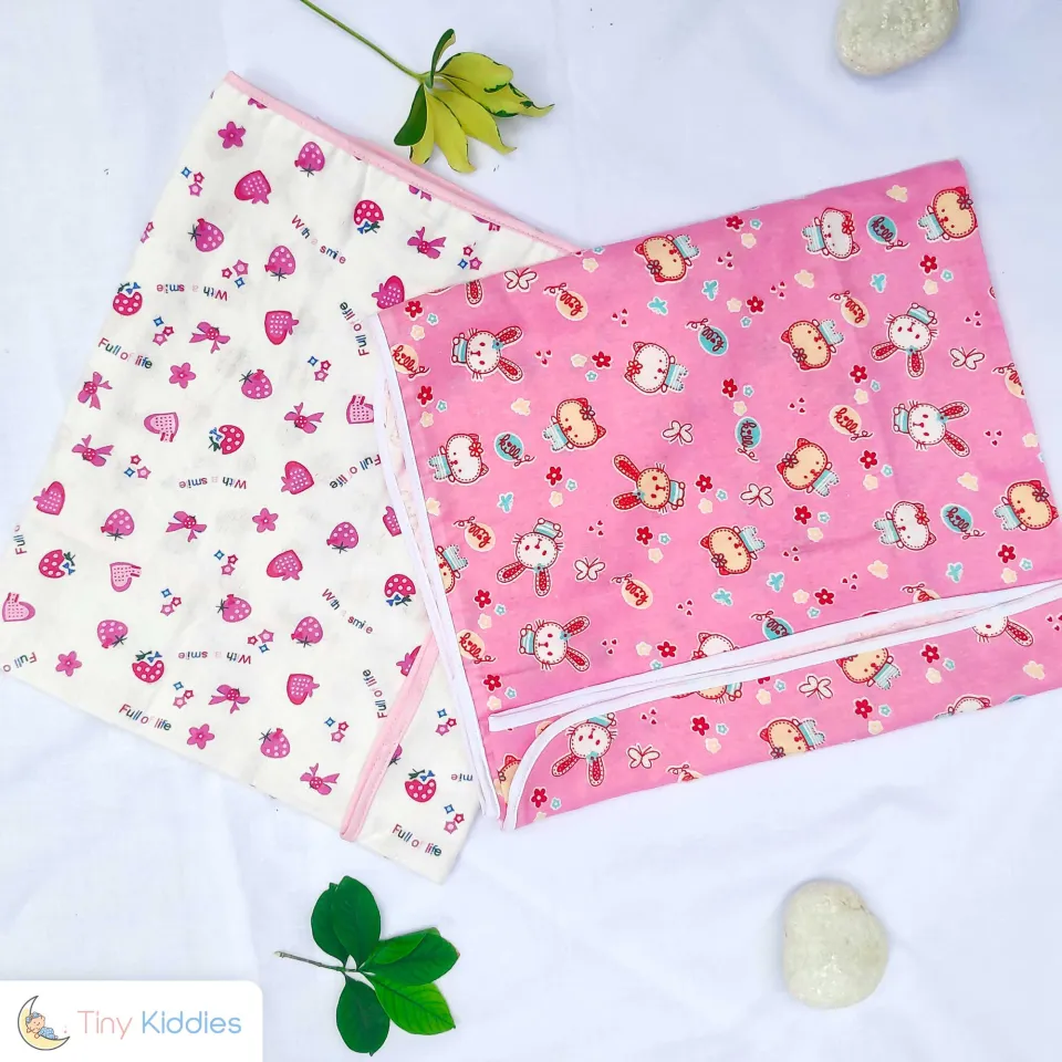 Newborn Baby Flannel Sheets 02Pcs 36