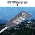 30W/60W90W LED New Solar Street Wall Light 5730 SMD PIR Motion Sensor + Light Control Waterproof IP67 Outdoor Garden Waterproof Polycrystalline Solar Panel - Apricot. 