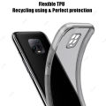 xprmy for Redmi Note 9 Pro soft translucent black silicone flexible shockproof TPU crystal clear cover skin scratch resistant shock absorbing jelly case. 