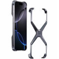 Aluminum Alloy X-shaped Metal Frame for iPhone 16 Pro Max. 