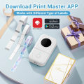 Phomemo D30 Portable Bluetooth Thermal Label Printer Handheld Inkless Mini Sticker,Compatible With IOS And Android Phone,Great For Price Tag,Barcode,Name,Date,jewelry Labels. 