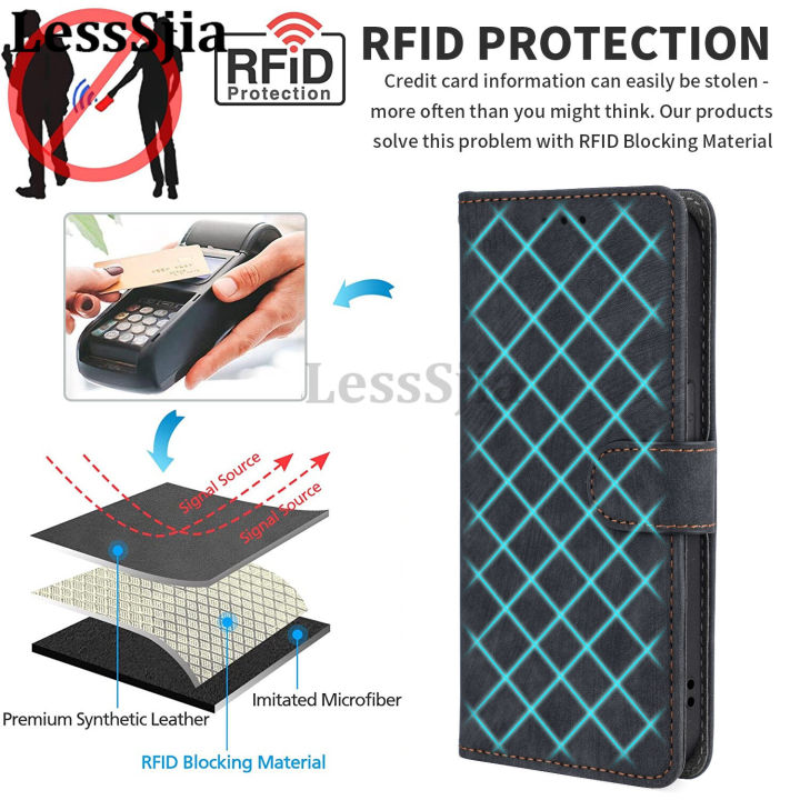 Phone%20Flip%20Cover%20for%20Infinix%20Note%2040%20Pro+%20Back%20Cover%20RFID%20Blocking%20Bumper%20Soft%20Silicone%20Card%20Holder%20Leather%20Texture%20Bracket%20for%20Infinix%20Note%2040%20Phone%20Casing%20-%20Image%206
