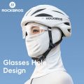 ROCKBROS Color Changing Full Face Mask UPF50+ Ice Silk Balaclava Sun Protection Motorcycle Bicycle Hood Scarf Breathable Headgear. 