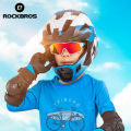ROCKBROS Children Cycling Sunglasses Lightweight UV Protection Photochromic Polarized Lens Outdoor Sports Goggles. 
