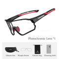 ROCKBROS Photochromic Bike Glasses Bicycle UV400 Sports Sunglasses for Men Anti Glare Lightweight Hiking Cycling Glasses. 