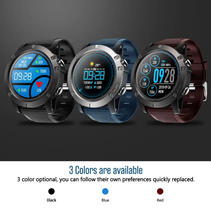 Zeblaze%20VIBE%203%20Pro%20New%20Full%20Round%20Touch%20Real-time%20Weather%20Optical%20He*art%20Rate%20All-day%20Tracking%20Smart%20Watch%20--%20Red%20/%20Black%20/%20Blue%20-%20Black%20-%20Image%203