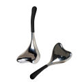 Icing Facial Stainless Steel Mermaid Shape Spoons Cooling Ice Globes Face Massager Facial Cryo Sticks Gua Sha Massage. 