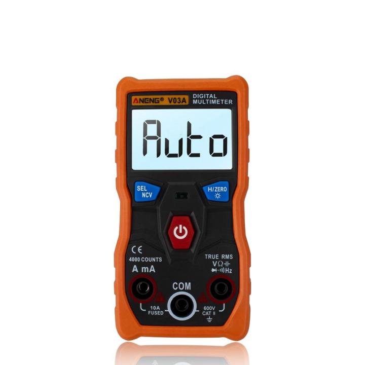 Geared Multimeter ANENG V03A Automatic Intelligent Gear Recognition Electrician Tools DIY ...