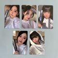 5Pcs Set Kpop LE SSERAFIM Lomo Cards FEARNADA Photocard FM Small Support Light Card Postcards Fans Gifts. 