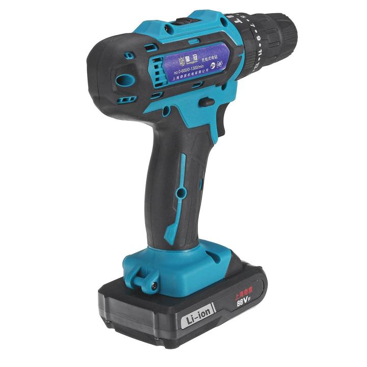 3/8"%2088VF%20New%20Cordless%20Impact%20Drill%20Li-Ion%20Batery%20Rechargeable%2025+3%20Torque%202-Speed%20-%20-%20Image%204