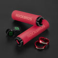 ROCKBROS Cycling Bicycle Gear Grips MTB Bike Silicone Sponge Handlebar Soft Ultralight Grips Anti-skid Shock-absorbing Bike Part. 