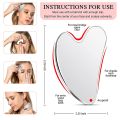 Gua Sha Facial Tools Stainless Steel, GuaSha Massage Tool for Face as a Nice Face Massager or Skin Care Tool Gift.