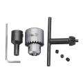 Machifit 0.3-4mm Mini Electric Drill Chuck JTO Taper with 5mm Shaft Connecting Rod for 775 Motor. 