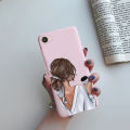 Soft Silicone Pretty Girls Phone Cover For Vivo Y55 Y55A Y55L Y55S 1603 1610 Case 5.2''. 