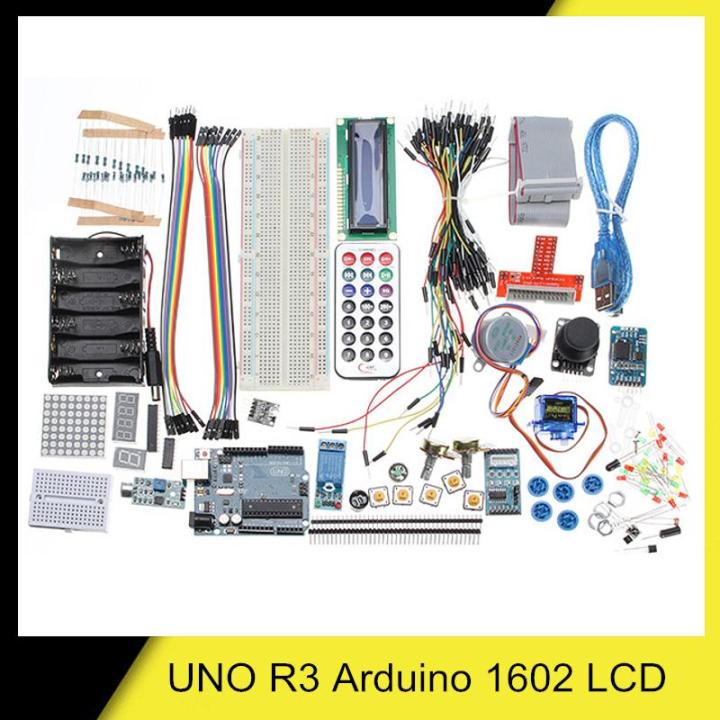 Ultimate UNO Best Project Tools DIY Starter Kit for Arduino 1602 LCD ...