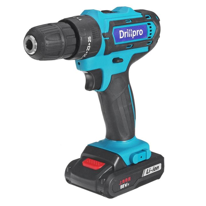 3/8"%2088VF%20New%20Cordless%20Impact%20Drill%20Li-Ion%20Batery%20Rechargeable%2025+3%20Torque%202-Speed%20-%20-%20Image%205
