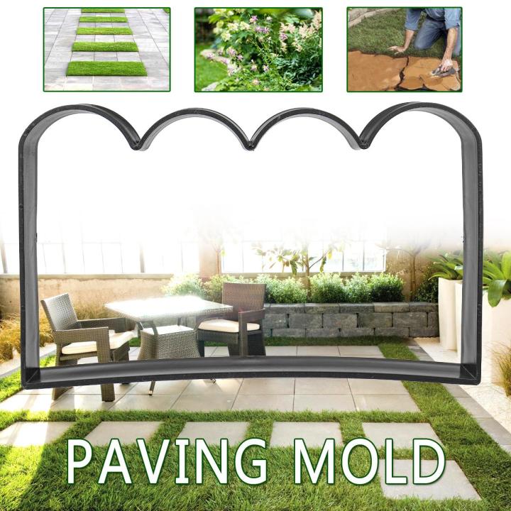 Pathway Mold Pathway Stone Mold Concrete Stepping Pathmate Sidewalk Walk Way Road ...