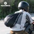 ROCKBROS Bicycel Helmet Big Large Capacity 10/15L Convenient Reflective Logo Motorcycle Bag with Net Pocket Travel Accessories. 
