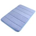 Memory Foam Highquality Rug Bath Mat Bathroom Bedroom Non-slip Mats Shower Carpet 40cmx60cm NEW（12 Color for Choice） - navy blue. 