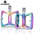 ROCKBROS Road Bike Pedals 9/16 Bicycle Pedals for Adult Colorful Aluminum Alloy Bike Pedals Sealed Bearing Lightweight. 