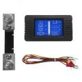 LCD Display  Batteries Monitor Meter 0-200V Volt Amp for Cars RV Solar System -. 